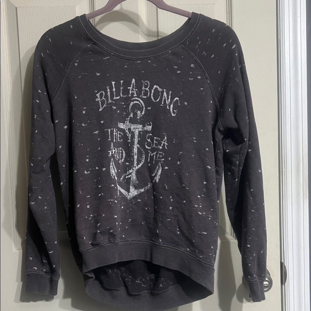 Billabong Charcoal Anchor Sweatshirt